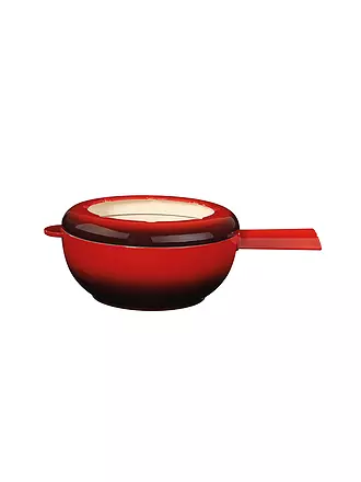 SPRING | Fondue Guss Caquelon 20cm Rot | 